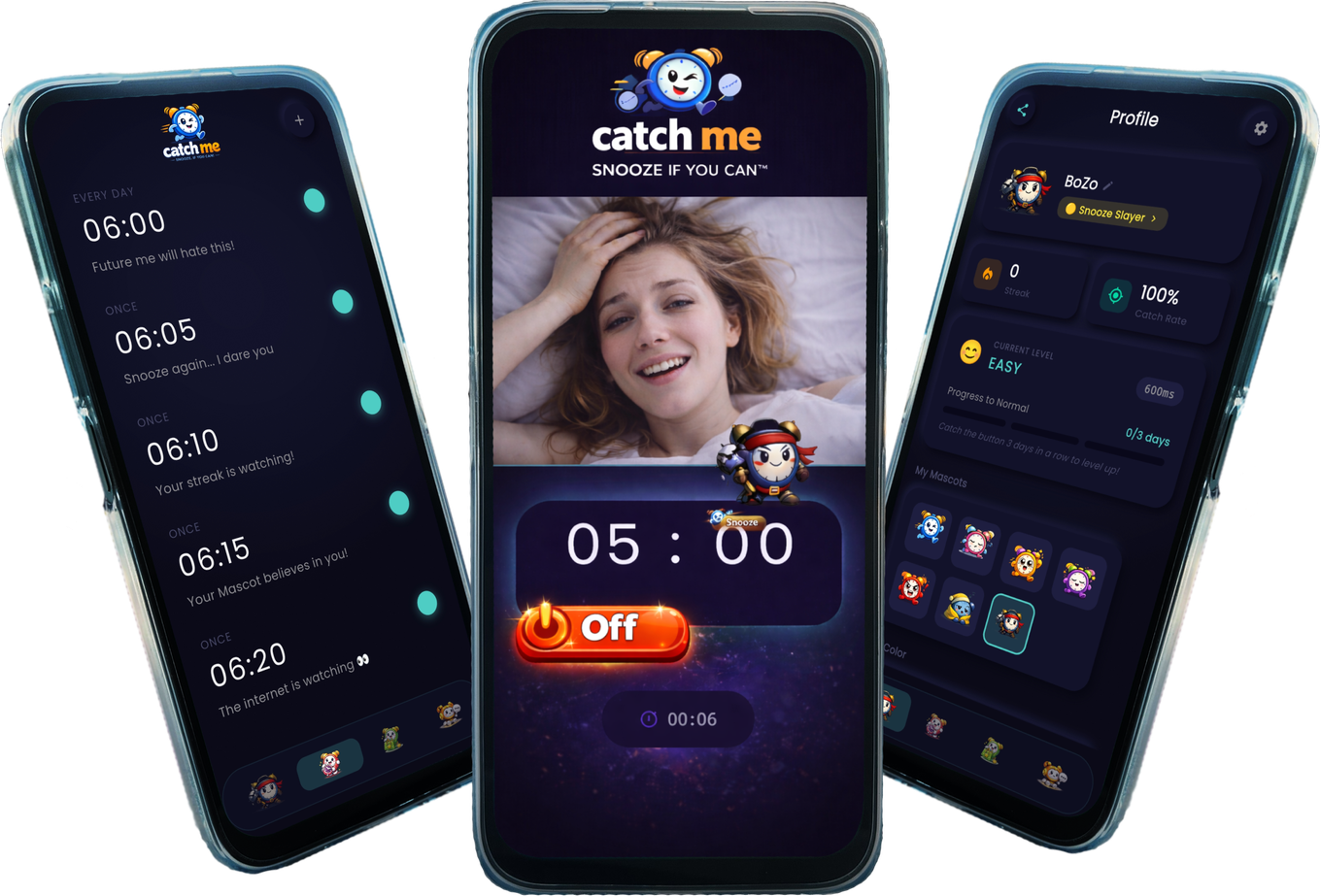 Catch Me App Screenshots